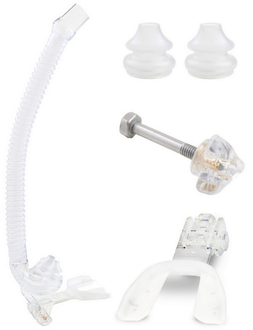 TAP PAP Nasal Pillow Mask with Mouthpiece